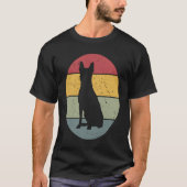 Boston Terrier Vintage T-shirt (Voorkant)