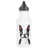 Boston Terrier Water Bottle Waterfles (Links)