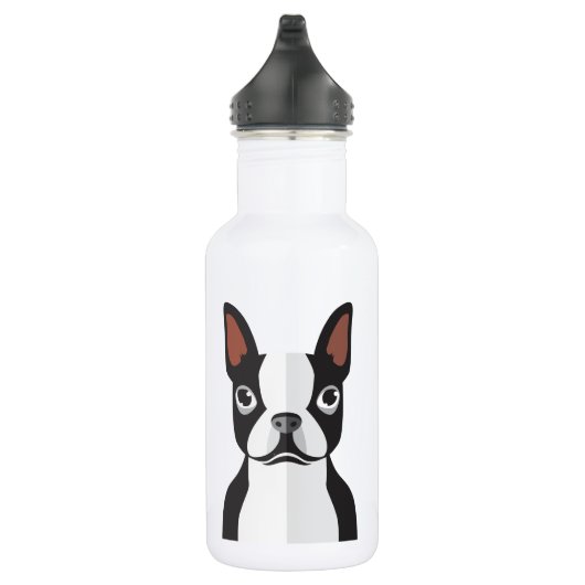 Boston Terrier Water Bottle Waterfles (Rechts)