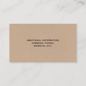 Boston Terrier Wearing Red Winter Scarf Visitekaartje (Achterkant)