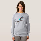 Boston Terrier Witch T-shirt (Voorkant volledig)