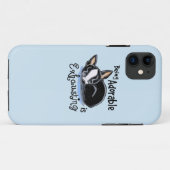 Boston Terrier wordt Schattig Case-Mate iPhone Case (Achterkant (horizontaal))
