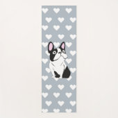 Boston terrier yogamat (Voorkant)