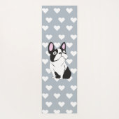 Boston terrier yogamat (Achterkant)