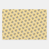 Boston Terrier Zwart-wit schilderij Hondenkunst Inpakpapier Vel (Voorkant)