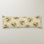 Boston Terrier Zwart-wit schilderij Hondenkunst Lichaamskussen (Achterkant)