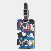 Boston Terriers bij Heather Galler Bagagelabel (Voorkant verticaal)