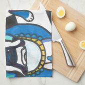 Boston Terriers bij Heather Galler Theedoek (Quarter Fold)