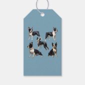 Boston Terriers Cadeaulabel (Voorkant)
