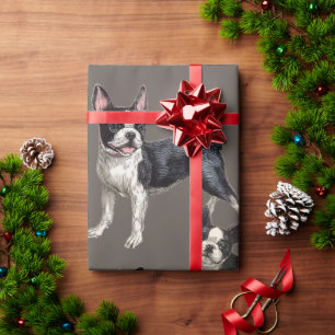 Boston Terriers Cadeaupapier