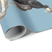 Boston Terriers Cadeaupapier (Rol Hoek)