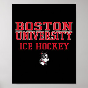 Boston Terriers Clic Team IJshockey - Neutraal Bos Poster