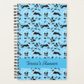 Boston Terriers Cute Fun Calendar Planner (Voorkant)