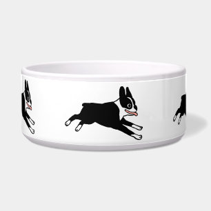 Boston Terriers Dog Bowl runnen Voerbakje