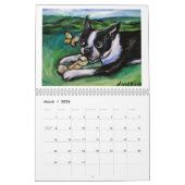 Boston Terriers door Angie 2011 Agenda Kalender (Mar 2026)