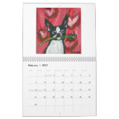 Boston Terriers door Angie 2011 Agenda Kalender (Feb 2027)