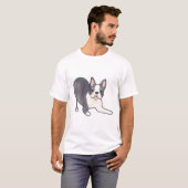Boston terriërs Magie T-shirt (Voorkant volledig)
