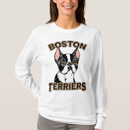 Boston Terriers Mascot T-shirt (Voorkant)