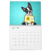 Boston Terriers Off-Leash Art™ Vol 1 Kalender (Mar 2027)