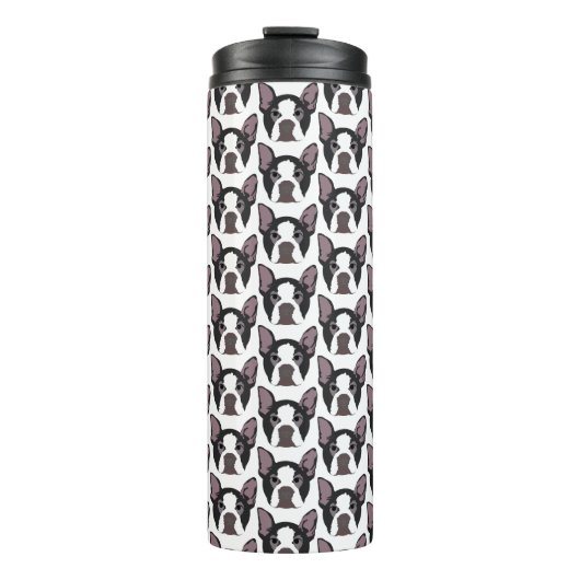 Boston Terriers op Tumbler Thermosbeker (Voorkant)