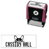 BOSTON TERRIOR KIND STEMPEL (In situ)