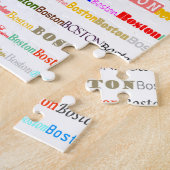 Boston Text Design II Puzzle Legpuzzel (Zijkant)