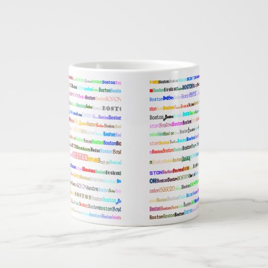 Boston Text Design II Specialty Mok II (Voorkant)