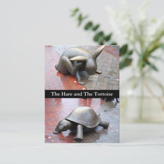 Boston - The Hare and The Tortoise Briefkaart (Staand voorkant)