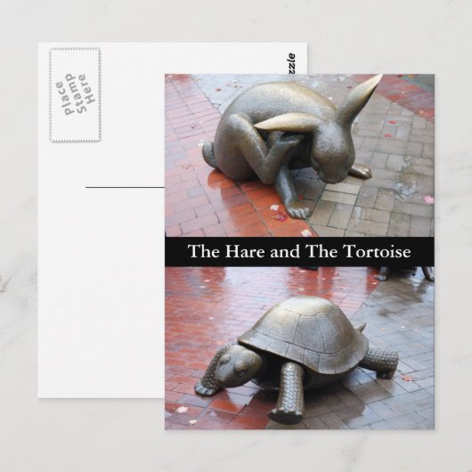 Boston - The Hare and The Tortoise Briefkaart (Voorkant / Achterkant)