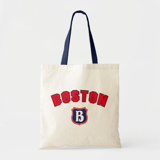 Boston Throwback Tote Bag (Voorkant)