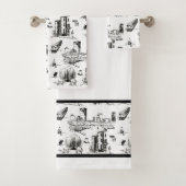 Boston Toile Bad Handdoek (Insitu)