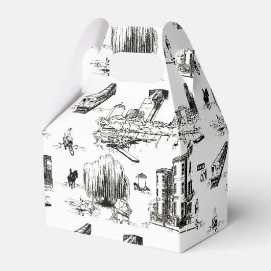 Boston Toile Bedankdoosjes (Achterkant)