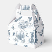 Boston Toile Blue Bedankdoosjes (Achterkant)