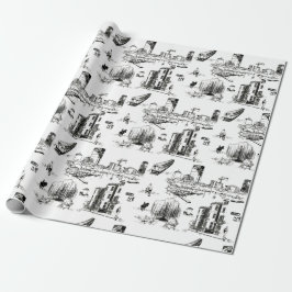 Boston Toile Cadeaupapier