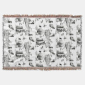 Boston Toile Deken (Voorkant)