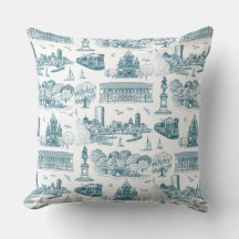 Boston Toile (jubileumeditie) blauw/wit