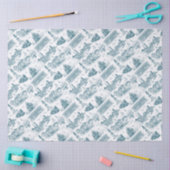 Boston Toile (jubileumeditie) blauw/wit Tissuepapier (Craft)