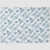 Boston Toile (jubileumeditie) blauw/wit Tissuepapier (Voorkant)