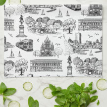 Boston Toile (jubileumeditie) Zwart/Wit