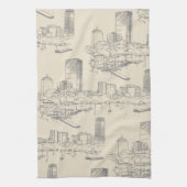 Boston Toile Kitchen Towel Theedoek (Verticaal)