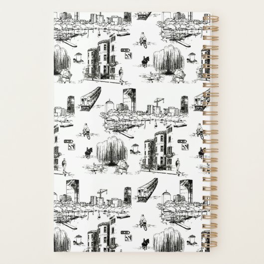 Boston Toile Planner (Achterkant)
