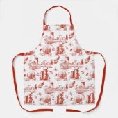 Boston Toile Red Schort (Voorkant)