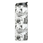 Boston Toile Thermosbeker (Gedraaid links)