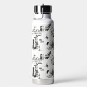 Boston Toile Waterfles (Rechts)