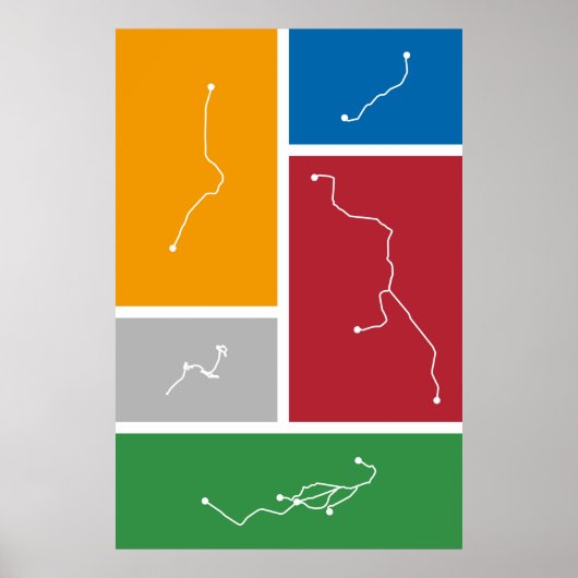 Boston - Transit Palettes Poster (Voorkant)