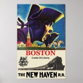 Boston Travel Poster (Voorkant)