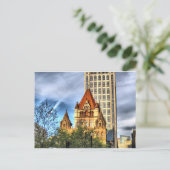 Boston Trinity Church Briefkaart (Staand voorkant)