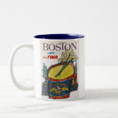 BOSTON TWEEKLEURIGE KOFFIEMOK (Links)