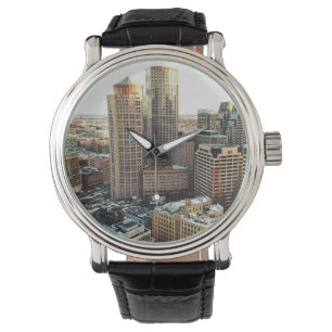 Boston uitzicht horloge