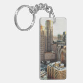 Boston uitzicht sleutelhanger (Voorkant Links)